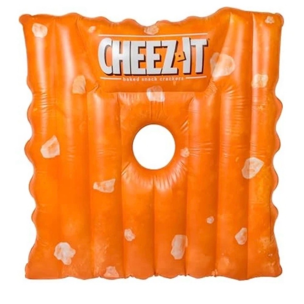 Inflatable Pool Float - Orange - Picture 6 of 7